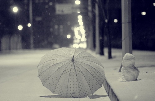 雪景悲伤的句子 雪景悲伤的句子