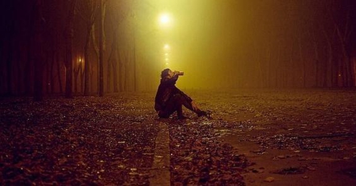 秋天夜晚开心的说说心情短语